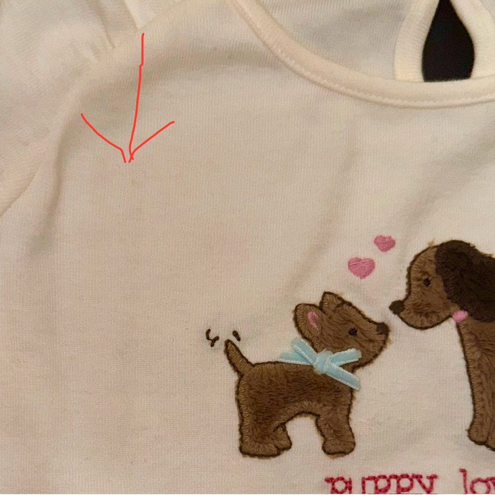 NEW Gymboree girls Outfit 4 shirt skirt Primrose brown Skort cream puppy top tee - Picture 4 of 5